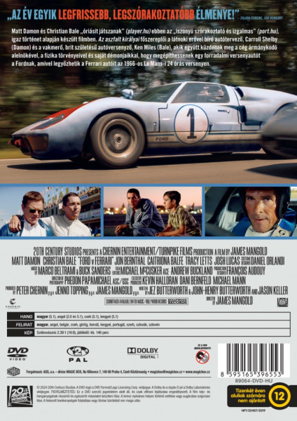 detail Le Mans 66 - DVD (maďarský obal)