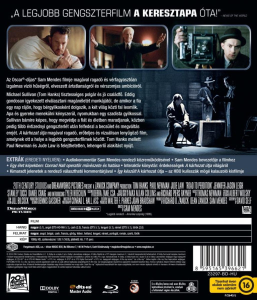 detail Road to Perdition - Blu-ray (maďarský obal)