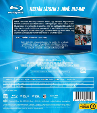 Sám doma - Blu-ray (maďarský obal)