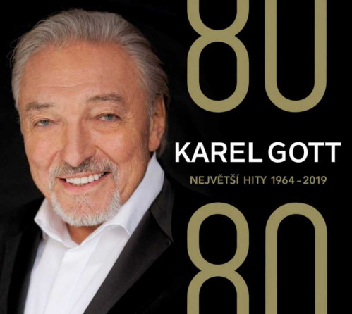 Karel Gott - 80/80 Největší hity 1964 - 2019 - 4CD