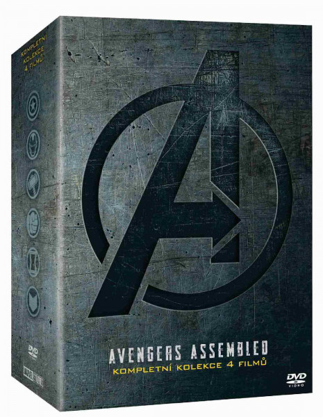 detail Avengers: Kompletní kolekce 1-4 - DVD