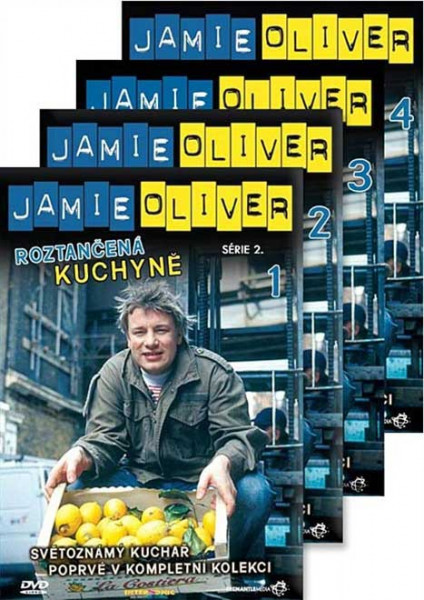 detail Jamieho roztančená kuchyně - 2.série - 4DVD pošetky