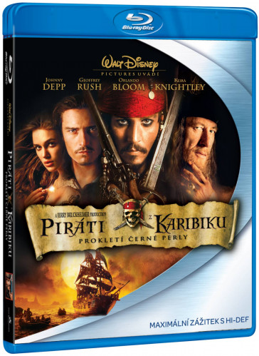 Piráti z Karibiku 1: Prokletí Černé perly - Blu-ray