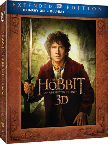 Hobit: Neočekávaná cesta (Prodloužená verze, 5 BD) - Blu-ray 3D + 2D
