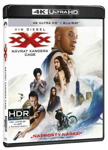 xXx: Návrat Xandera Cage - 4K Ultra HD Blu-ray + Blu-ray (2 BD)