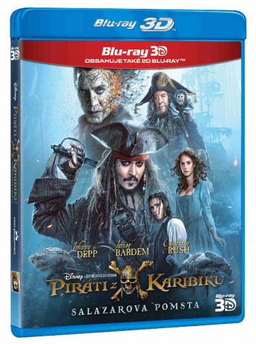Piráti z Karibiku: Salazarova pomsta - Blu-ray 3D + 2D