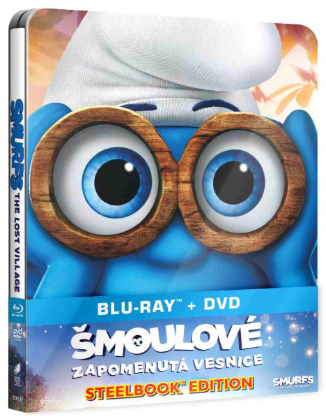 detail Šmoulové: Zapomenutá vesnice - Blu-ray + DVD Steelbook