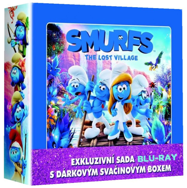 detail Šmoulové 1-3 Svačinový plechový kufřík - Blu-ray (3 BD)