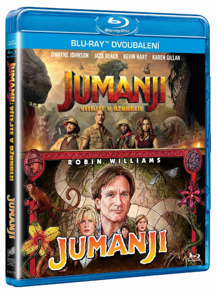 detail Jumanji 1+2 kolekce - Blu-ray (2 BD) SK obal