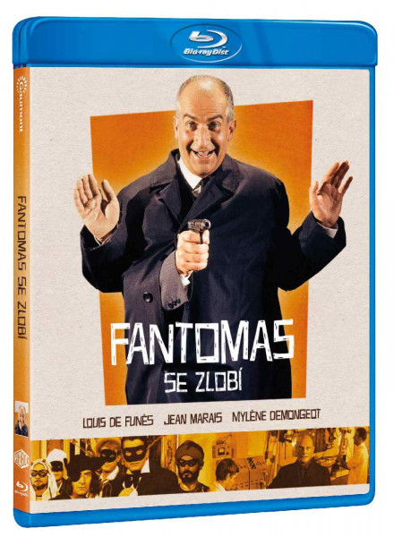 detail Fantomas se zlobí - Blu-ray