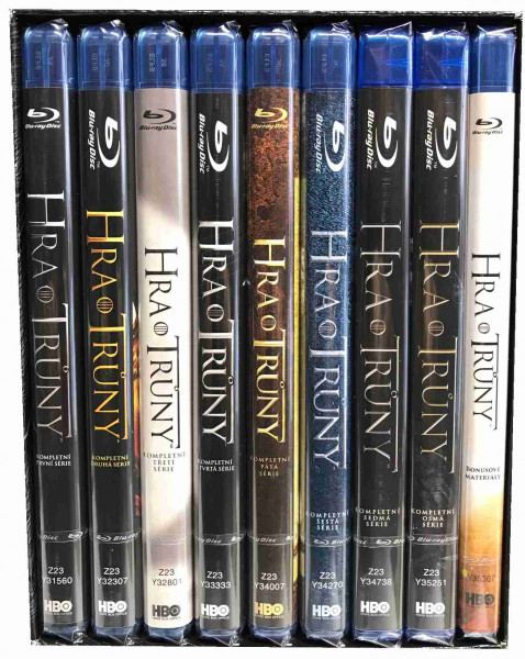 detail Hra o trůny 1.- 8. série - Blu-ray (36 BD)