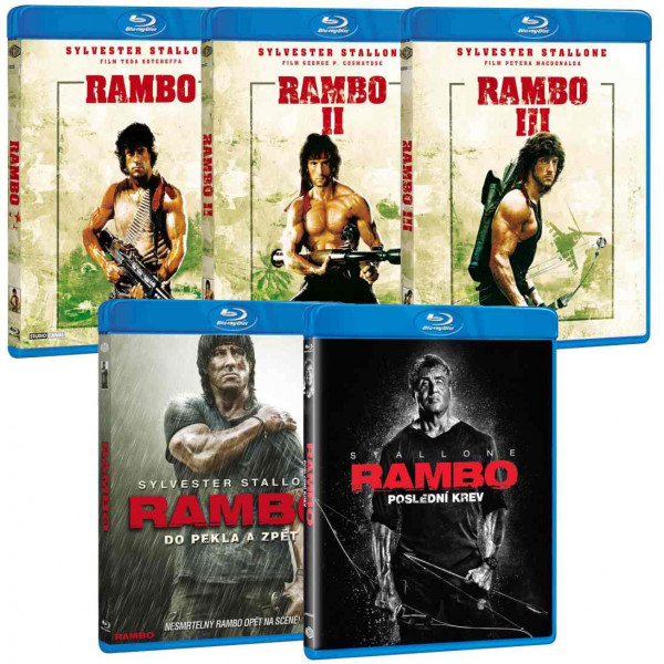 detail Rambo kolekce 1 - 5 Blu-ray (5BD)