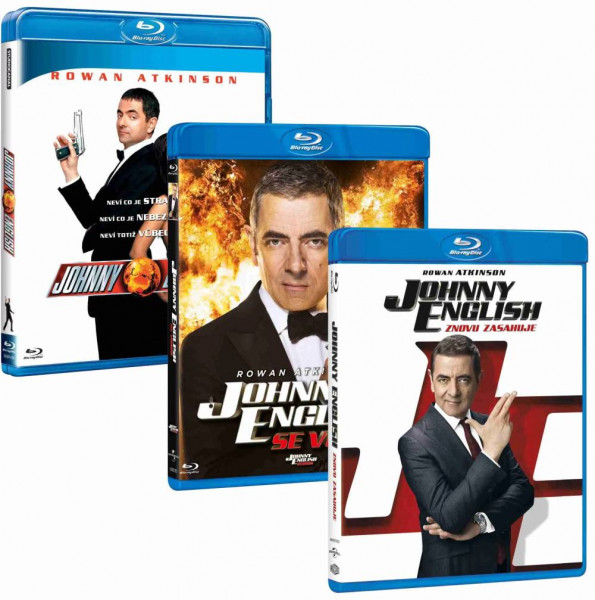 detail Johnny English 1-3 kolekce - Blu-ray 3BD