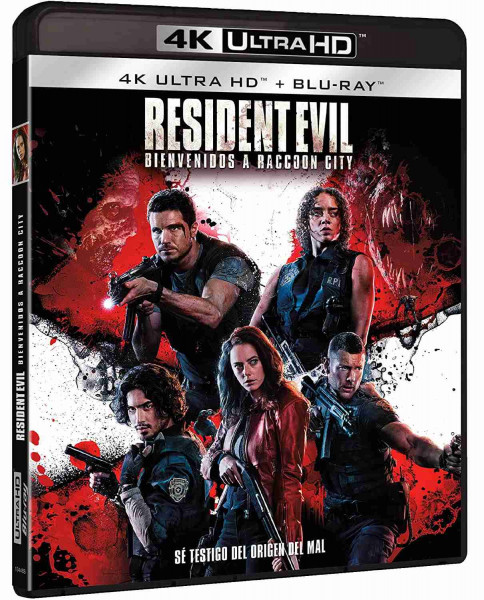 detail Resident Evil: Raccoon City - 4K Ultra HD Blu-ray + Blu-ray 2BD