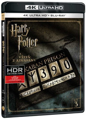 Harry Potter a Vězeň z Azkabanu - 4K Ultra HD Blu-ray + Blu-ray (2BD)
