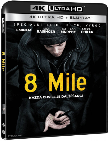 detail 8 Mile (Edice k 20. výročí) - 4K Ultra HD Blu-ray + Blu-ray 2BD