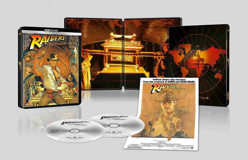 Indiana Jones a Dobyvatelé ztracené archy - 4K UHD + Blu-ray Steelbook (bez CZ)