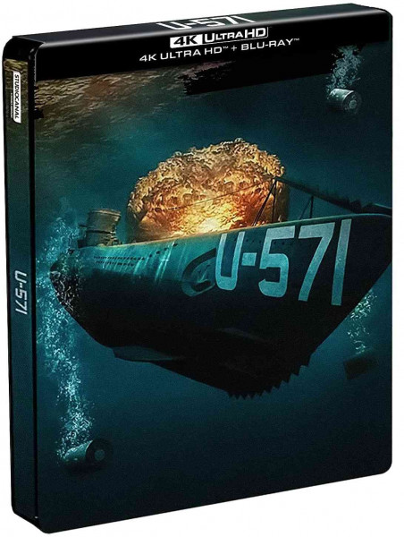 detail Ponorka U-571 - 4K UHD Blu-ray + Blu-ray 2BD Steelbook (bez CZ)