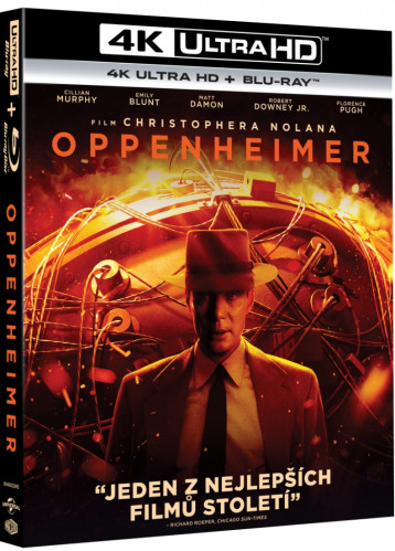 Oppenheimer - 4K UHD + BD + BD bonus disk (3BD) Sběratelská edice v rukávu