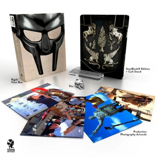 detail Gladiátor (Titans of Cult - Titan Edition) - 4K UHD Blu-ray Steelbook (bez CZ)
