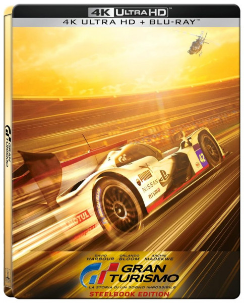 detail Gran Turismo - 4K Ultra HD Blu-ray + Blu-ray Steelbook Gold (bez CZ)