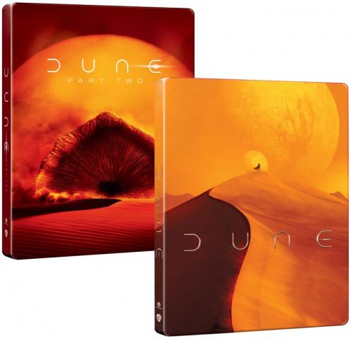 Duna 1-2 kolekce - 4K Ultra HD Blu-ray + Blu-ray 4BD Steelbook
