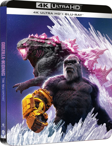 Godzilla x Kong: Nové impérium - 4K Ultra HD Blu-ray Steelbook Blue
