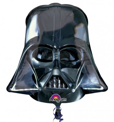 Foliový balónek - Star Wars - hlava Darth Vader 63x72cm