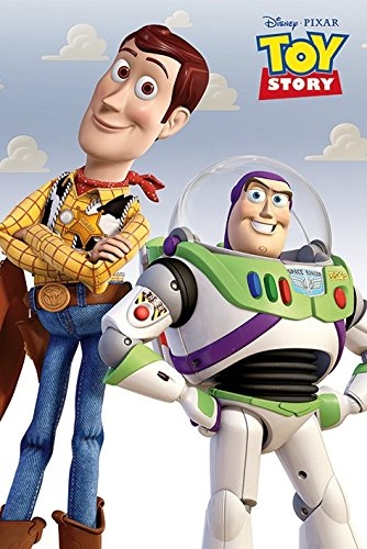 Toy Story plakát - Woody & Buzz 61x91,5cm